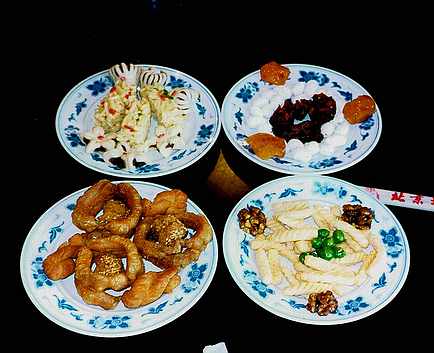 One of Chinese food pictures taken at Tea House.